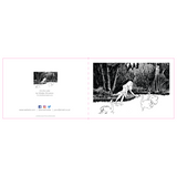 A6 Landscape Greetings Card Layout
