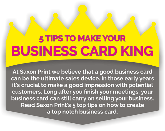 5 Tips to make your business card King