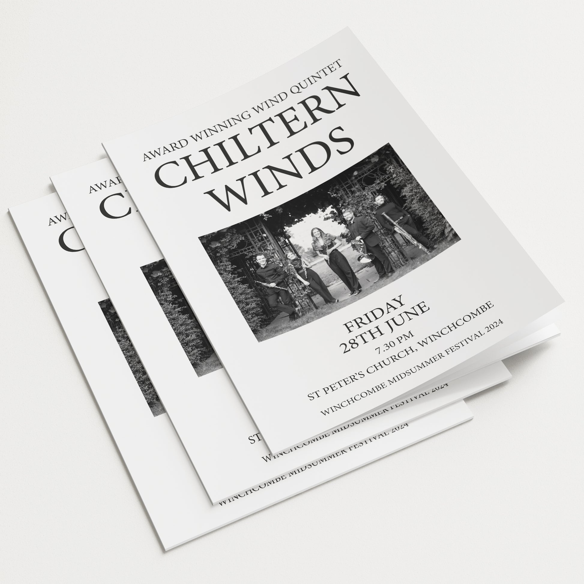 A5 Black & White Budget Stapled Booklets