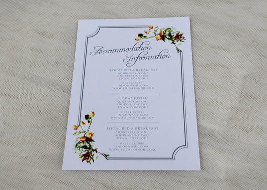 Other Information Cards