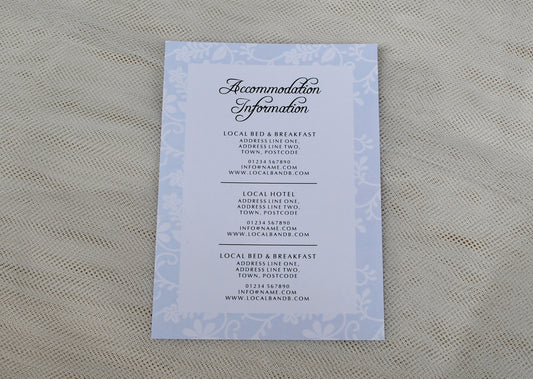 Other Information Cards