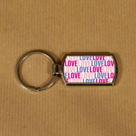 Personalised Key Ring – Saxon Print